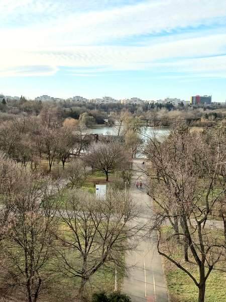 Bulevardul Tineretului, vedere parc